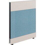 GEC Interion Modular Partition Base Panel, 30inW x 38inH, Blue 695905BL